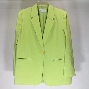 DressBarn | Chartreuse Green Blazer Office Wear